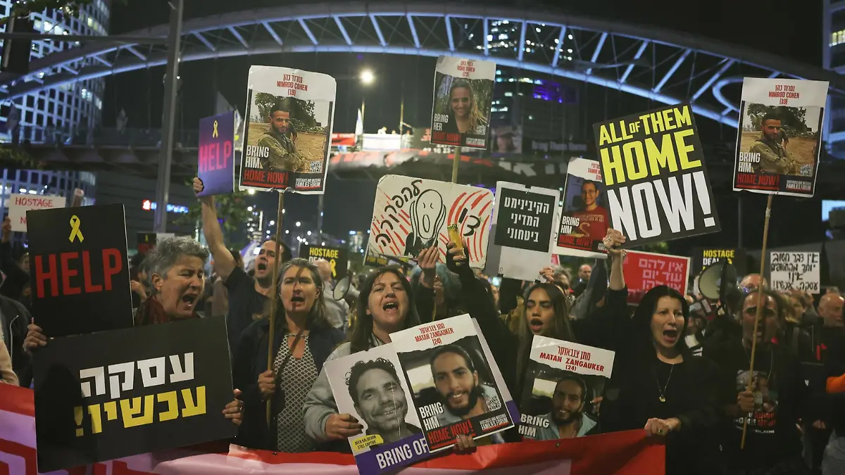 Protesta en Israel contra Netanyahu (3)